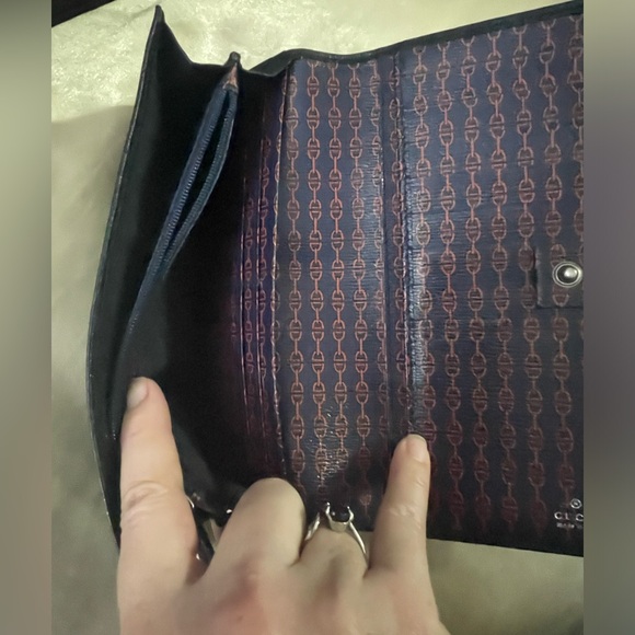 Gucci Bags Gucci Full Inclusion Black Interlockg Long Wallet W Blue